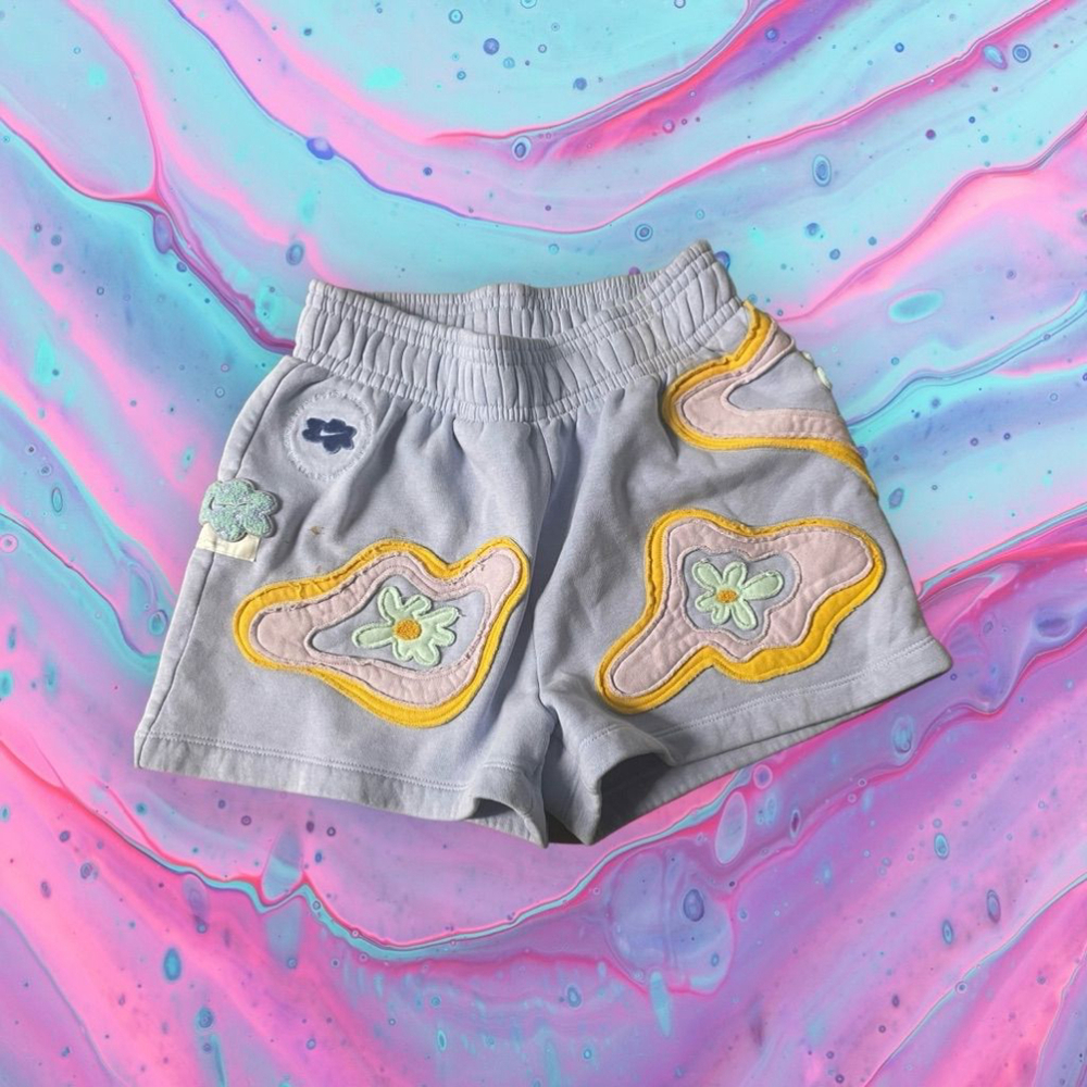 Nike Cotton Multicolor Shorts - Size S